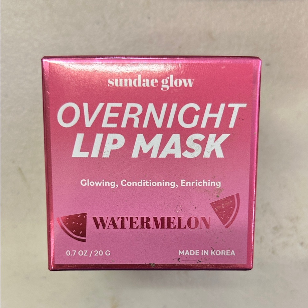Watermelon Overnight Lip Mask - Pink